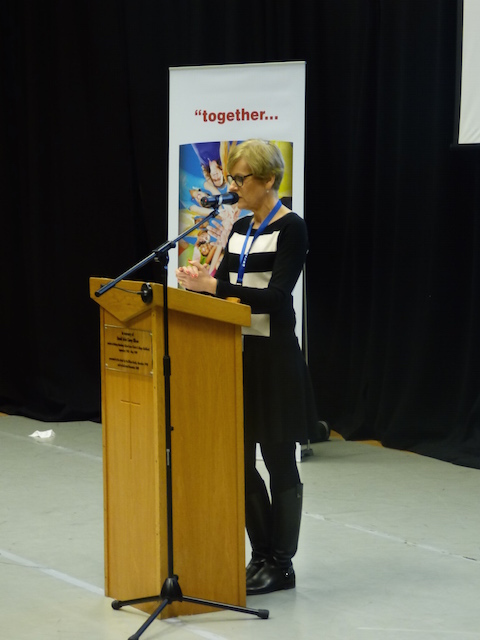 Voluntary Action South West Surrey's chief officer, Carol Dunnett.