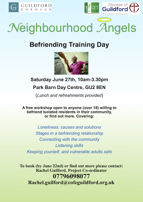 Neighbourhood Angels Training Event June 27th