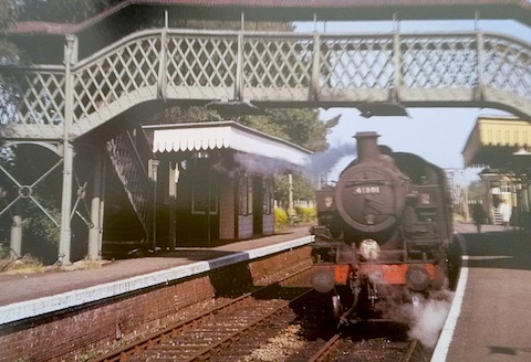 Cranleigh station in 1965. Picture supplied by Ben Darnton.