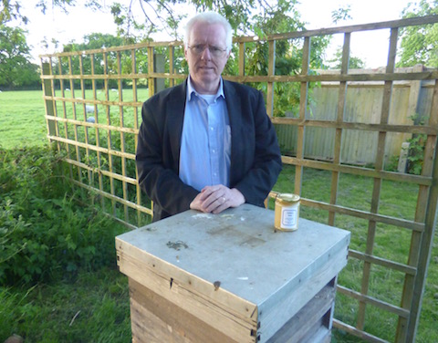 Beekeeper Hugh Coakley.