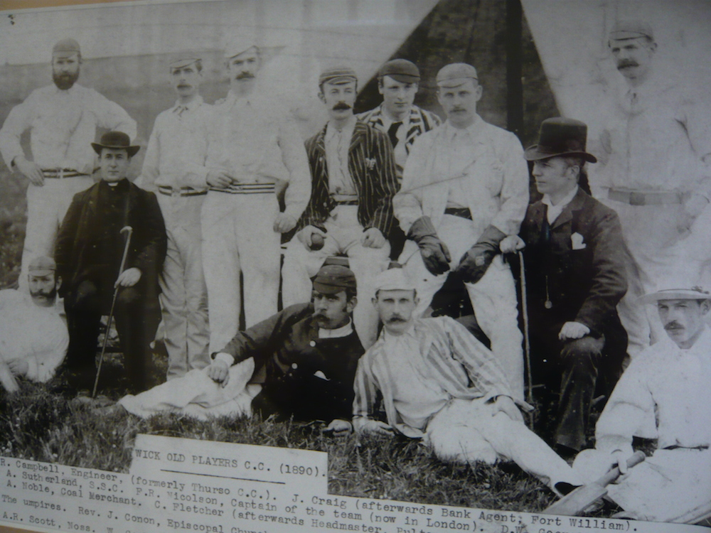 Cricket in the north of Scotland? It seems there was in times gone by. © Wick Heritage Museum.