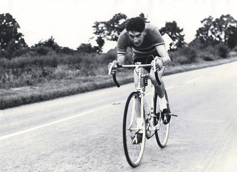 In his youth Dave Salmon was a keen cyclist.