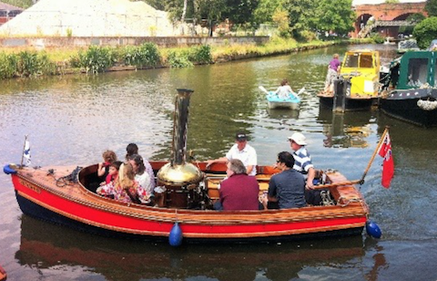 There will be steamboats galore on the River Wey at Daphne Wharf.