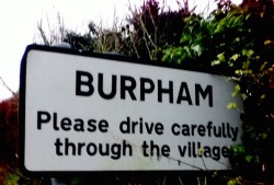 Burpham sign