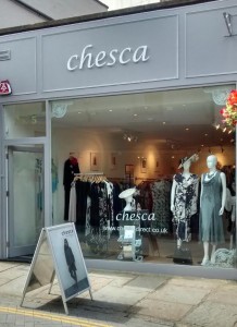 Chesca Shop Front