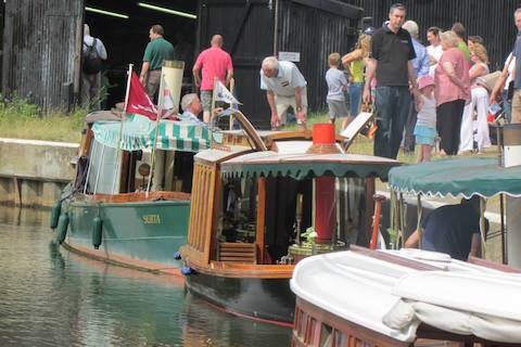 July also saw the return to Dapdune Wharf of our annual steam boating event, Puffing-A-Wey.