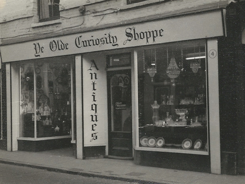 Where was this 'olde' shop?