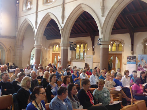 Some of the delegates at the conference that was held at St Saviour's Church.