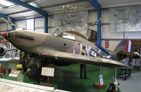 Hawker Hurricane Mk.I replica at Tangmere MAM 2007. Courtesy of euro-t-guide.com.