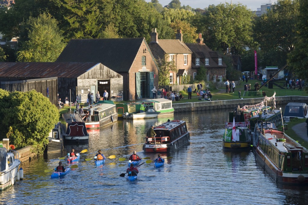 The River Wey Festival at Daphne Wharf. Picture by Derek Croucher.