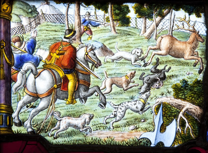 Hunting, medieval style!