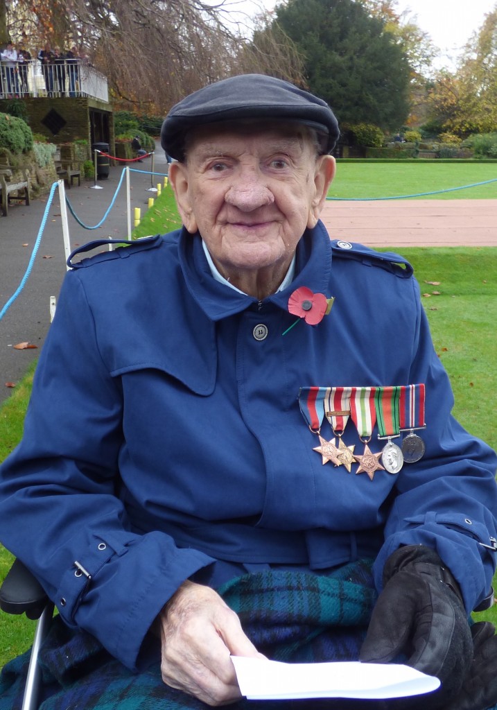 Second World War medals like these proudly worn by Ted are becoming a less common sight.