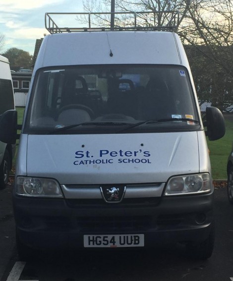 The St Peter's Christmas Fayre is raising money to buy a new school minibus