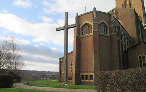 Guildford's CAthedral of the Holy Spirit on Stag Hill.