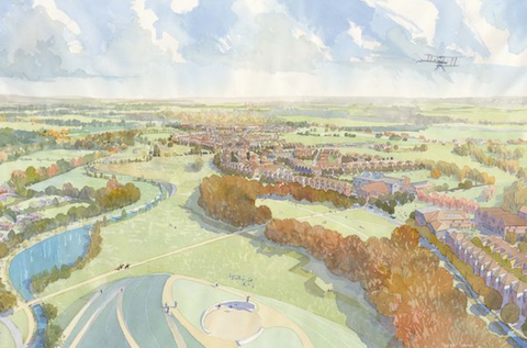 Artist's impression on what the development would look like. Image from the developer's website.