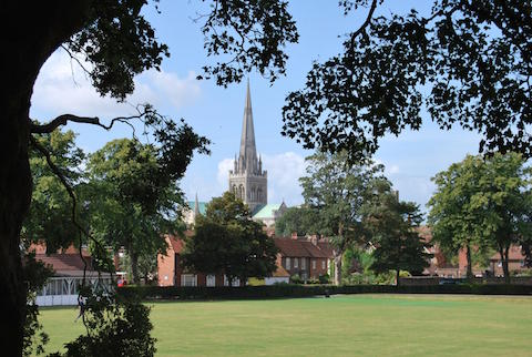 Chichester Cathedral. Picture: Chichester Tourist Information Centre.