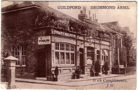 The Drummond Arms in Woodbridge Road was a Friary brewery pub.