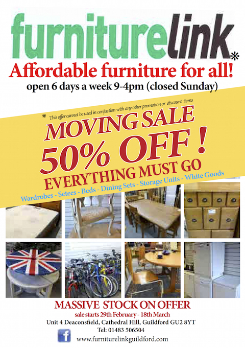 FEB 16 MOVING SALE