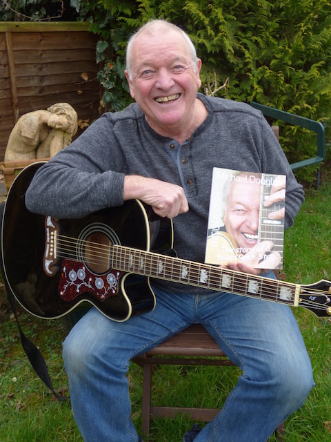 Mick Douglas with his autobiography. It is being launched at Guildford Museum on Saturday morning, March 12.