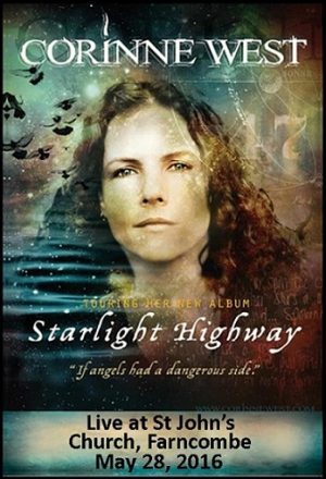 Corinne West is touring her new album "Starlight Highway".