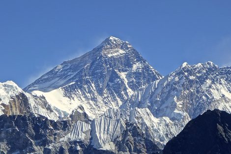 Everest, 73 times higher than thehill at Denbies .