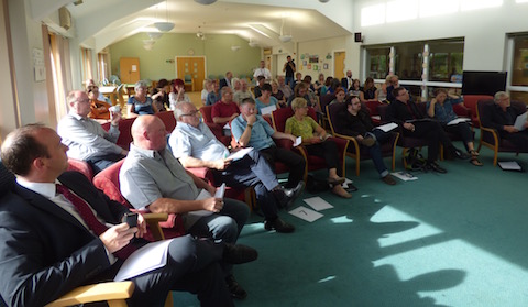 Members of organisations and groups at the Project Aspire event held at the park Barn Social Centre.