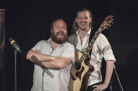 Festival performers Jonny and Baptists.