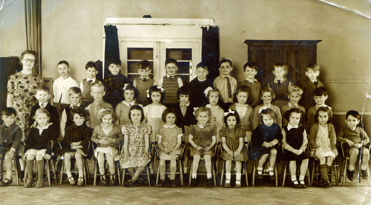 his picture dates to spring / summer 1953 when John was in his final year at Stoughton Junior School.