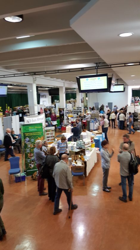 Many attend the National Honey Show just to browse at the many trade stands offering bargains in equipment and new proprietary ideas.