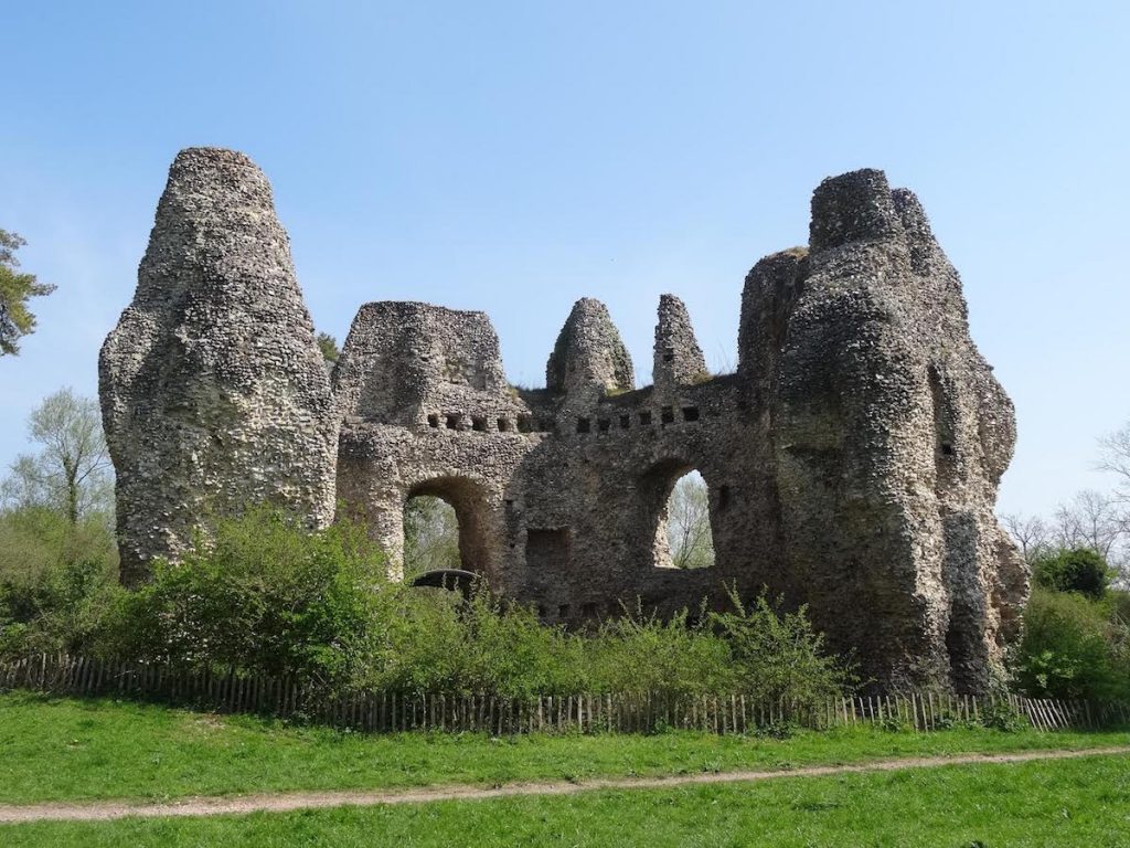 Odiham Castle has clearly seen better days