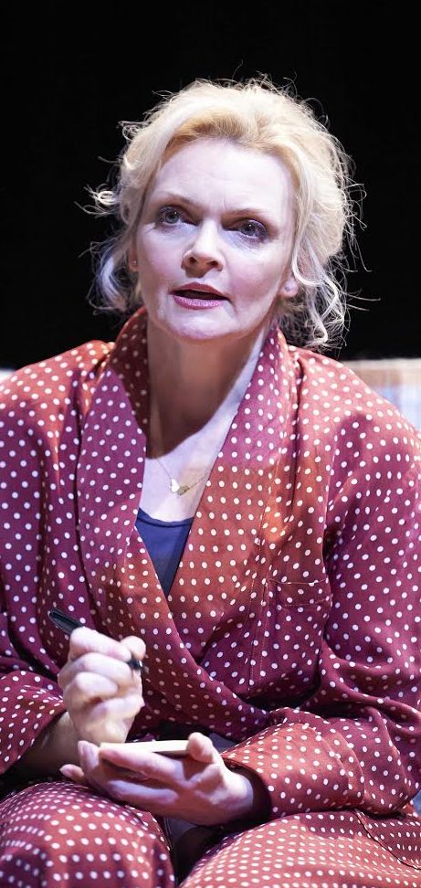 Alice (Sharon Small) tests herself on what she can still recall - Photo: Geraint Lewis