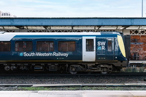 Library picture of a South Western Railway train