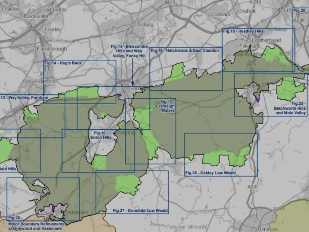 Local MPs Speak Out on Surrey Hills Expansion and Grey Belt Designation