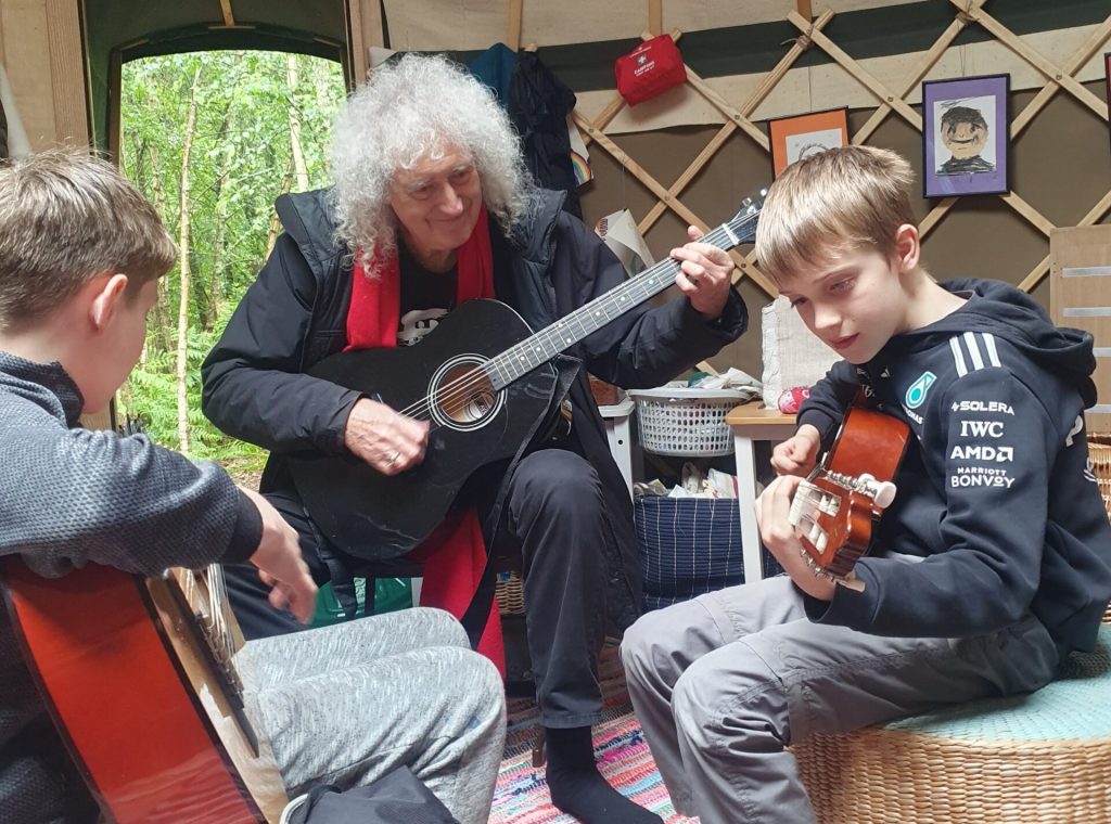 Sir Brian May Explains Why The Huckleberries Charity Is So Special To Him